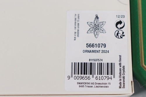 Original Swarovski 5661079 Jahresedition Schneeflocke Ornament Neu - Bild 6 von 8