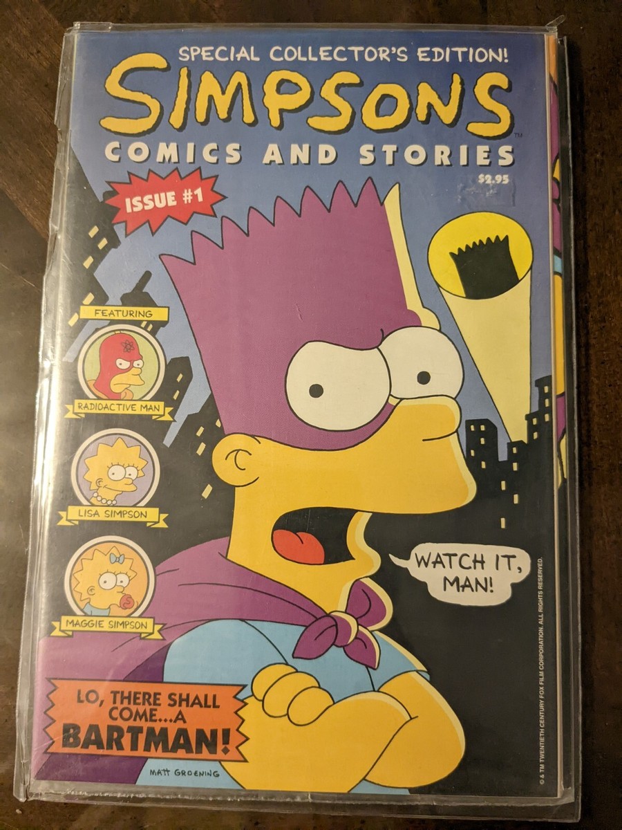 SIMPSONS SPECIAL COLLECTOR'S EDITION COMIC BOOK#1 | eBay