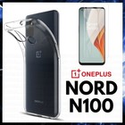 Cover Transparent + folia ochronna Szkło Hartowane do etui TPU OnePlus Nord N100