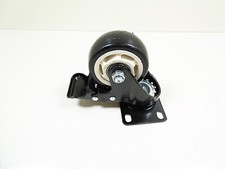 Swivel Caster & Wheel with Brake 2-3/4"x1-1/8" Wheels Top Plate Casters 1 Pc.