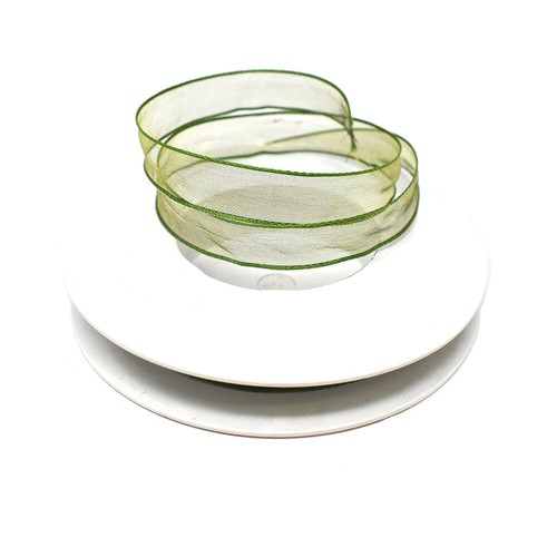 Sheer Organza Curling Wired Ribbon, 5/8-Inch, 27-Yard - Foto 10 di 11
