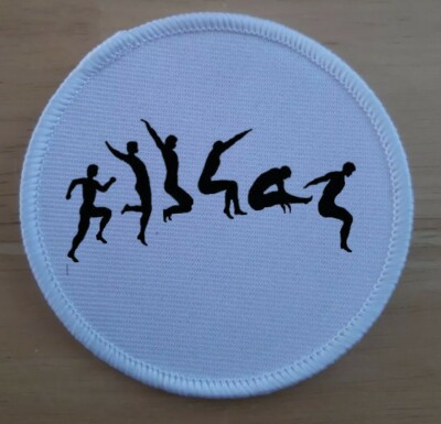 Weitsprung Olympia Olympiade Olympia 3'' Zoll Aufbügeln oder Aufnähen Patch Abzeichen