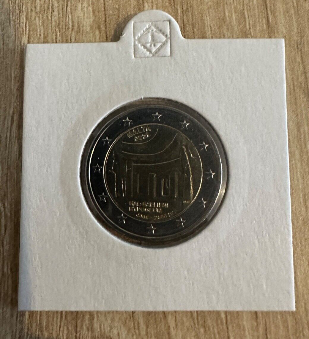 Malte 2 € 2022 Hypogée de Ħal Saflieni - Non circulé neuf