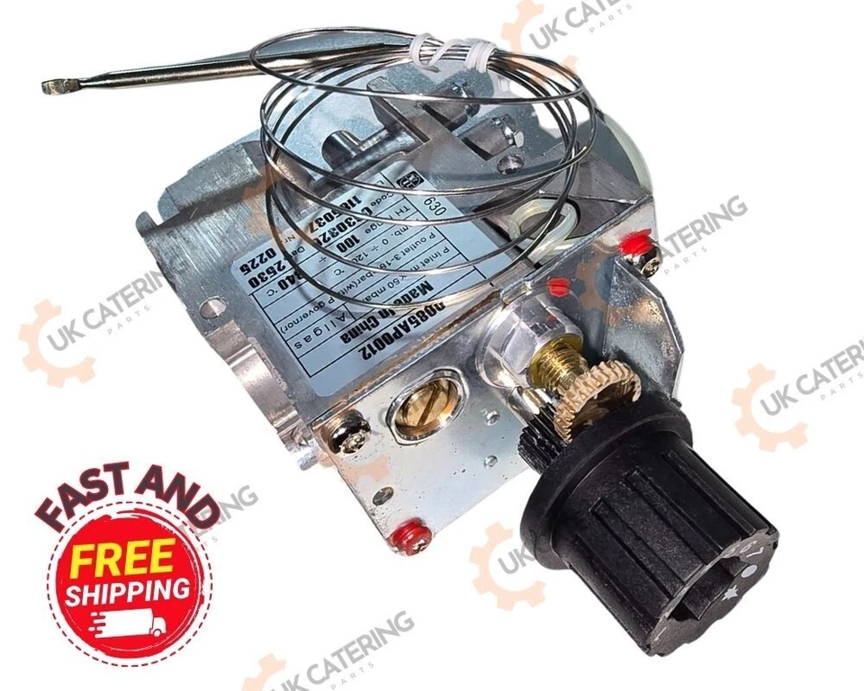 ALLGAS 630 EUROSIT Gas Oven Thermostat Valve 100-340°C 0630326 Temperature Control