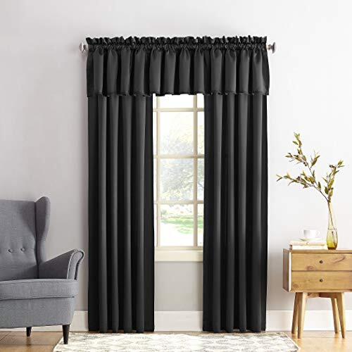 Sun Zero Barrow Curtain Energy Efficient Rod Pocket Curtain Single Panel 54X84 - Picture 5 of 7