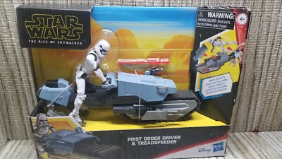 Star Wars - First Order Driver and Treadspeeder Toy Vehicle  