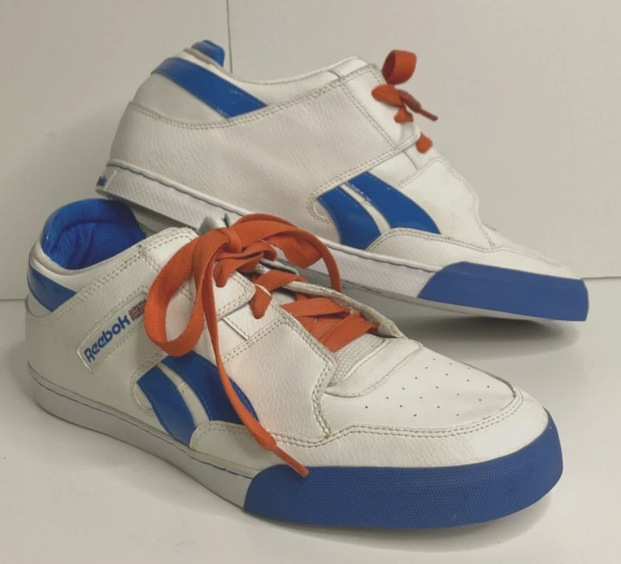 Reebok RB 903 HVC Retro Men s 13 White Blue Orange Vintage 80 s