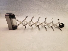 Tie Rack Spiffy Extension Tyrack, Mid Century with Original Box, Inpected Oiled