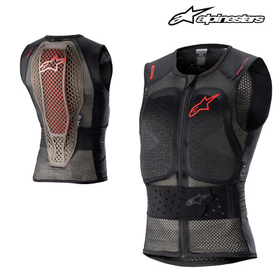 Alpinestars Nucleon Flex Pro Motorrad Schutzweste Brust- & Rückenprotektoren