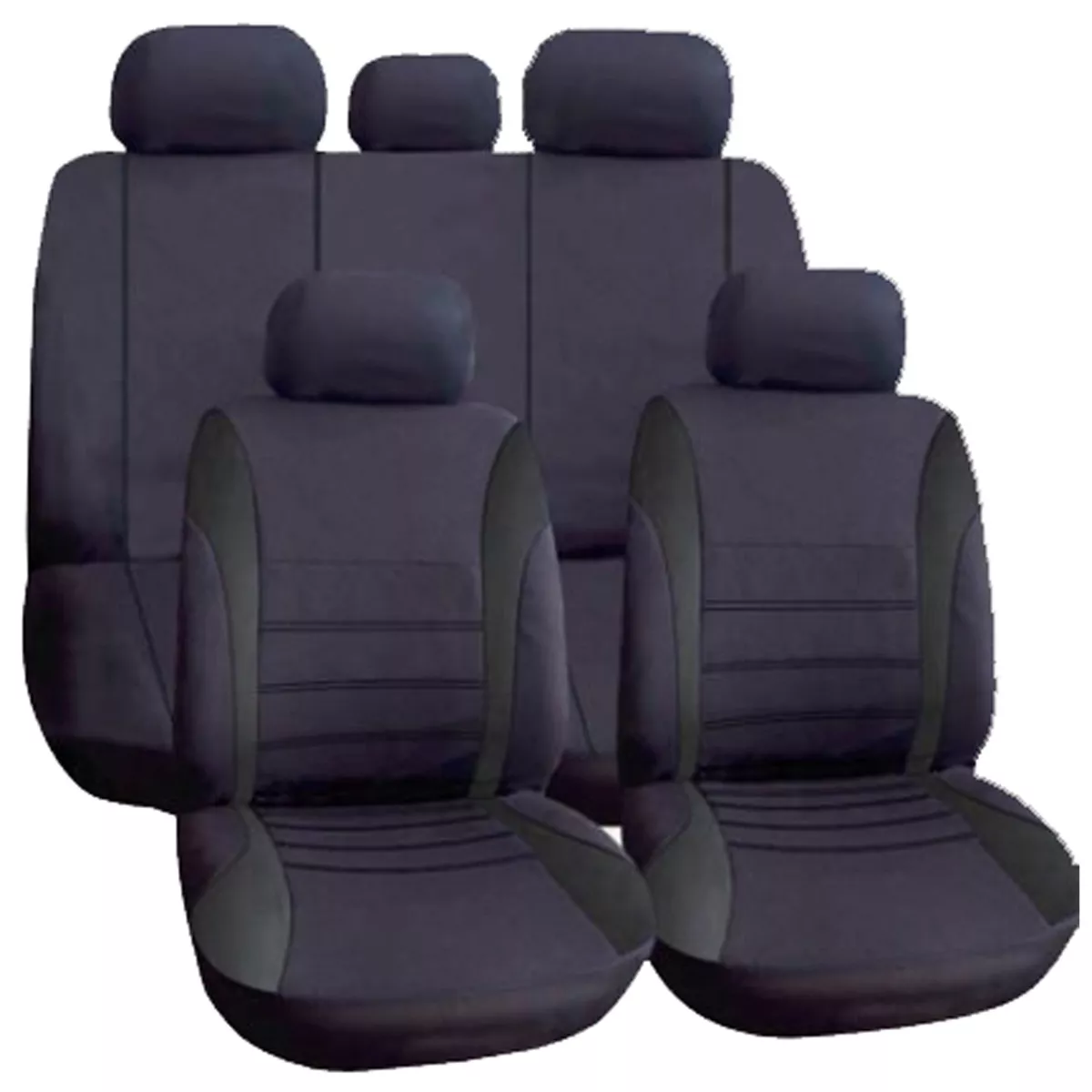 Black Cloth Seat Cover Full Washable to fit Vauxhall Opel Adam Astra Corsa  Mokka