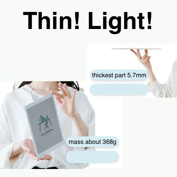 NEW] Fujitsu QUADERNO A4 Gen.3C Electronic Paper FMVDP43CA4 1day