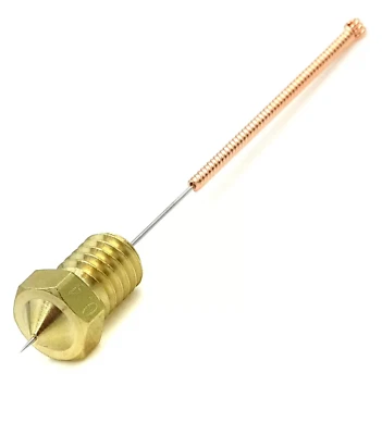 MARKENLOS 3D Druck 0.2 0.25 0.3 0.35 0.4mm Düse Reinigungsnadeln Nozzle Nadel Reinigung