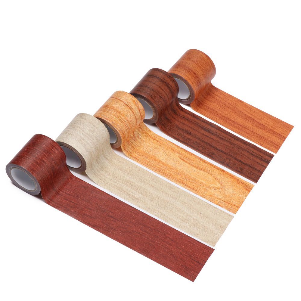 Rackbone 2.2 In X 15 Ft Wood Grain Repair Tape, Wood Effect Repair Adhensive Imitation Woodgrain Duct Tape For Laminate Floor Scratch Repair - Foto 4