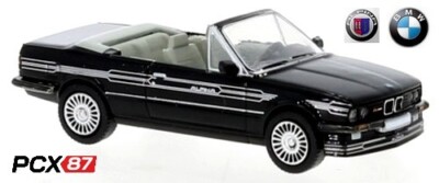 BMW 325i Alpina Cabriolet (C2 2.7 - E30 - 1986) schwarz - PCX87 - 1/87 (Ho)