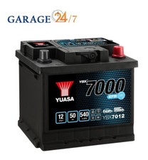 ACCUMULATORE AUTO YUASA - YBX7012 EFB 50Ah/540A