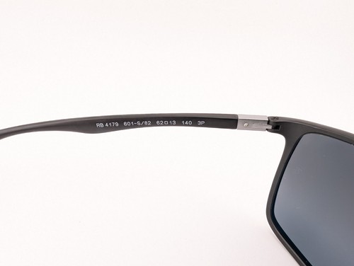 Ray-Ban Sunglasses, Polarized Lenses, Liteforce RB 4179 601-S/82 3P, 62-13-140 - Imagen 17 de 19