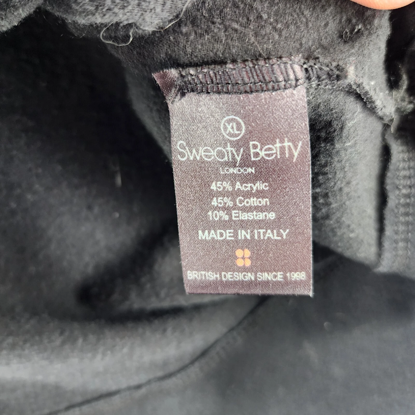 sweaty-betty hooded sweatshirt