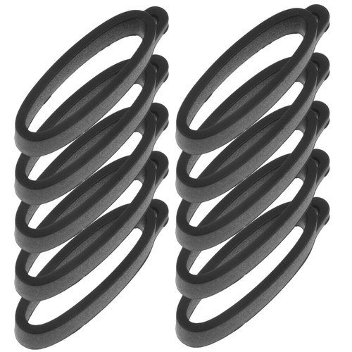 2 PCS Silicone Hanging Ring Belongings Lanyards Anti Lost Rubber Rings - Zdjęcie 8 z 12