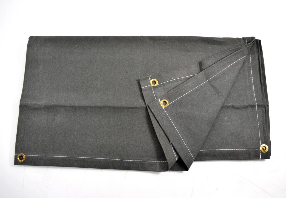 Swiss Army Heavy Duty Canvas Sheet Waterproof Tarpaulin Tarp Shelter Military - Image 4 of 4