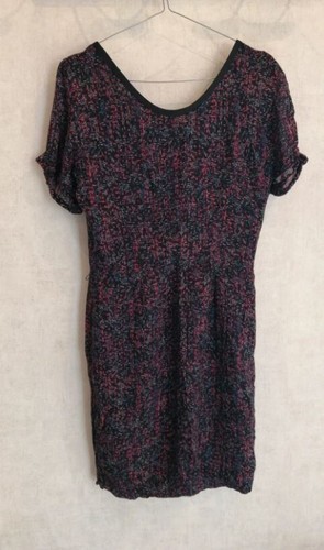 Robe tunique noire et rouge bas doublé T36 Chattawak (2208146) - Picture 4 of 4