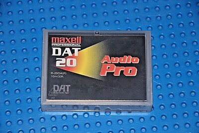 DAT  MAXELL PROFESSIONAL    R20 DA      DIGITAL AUDIO TAPE (NEW)