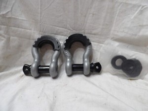 Pair of Autmatch 4-3/4 Ton Shackles 3/4"