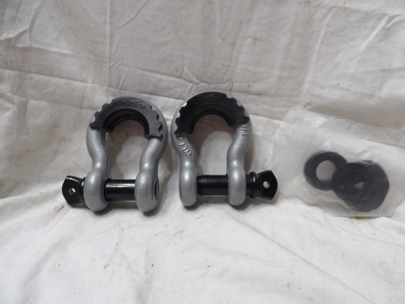 Pair of Autmatch 4-3/4 Ton Shackles 3/4"