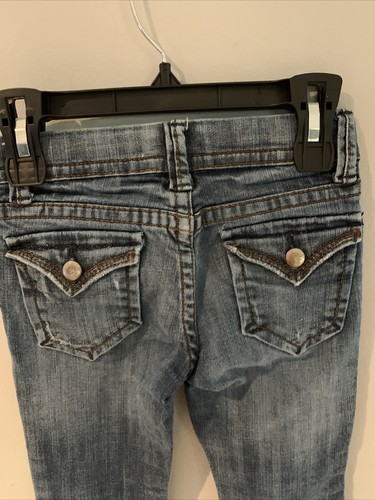 It! Jeans Los Angeles Girls Size 6 Blue - Picture 8 of 10