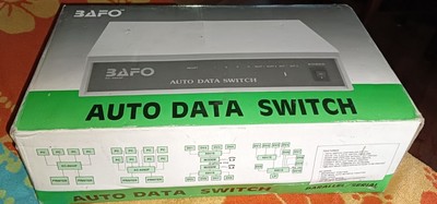 BAFO, KC-7041P, Auto Data Switch, Parallelanachluss, NEU!