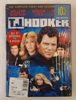 T.J. Hooker - The Complete First & Second Season DVD 6 Discs
