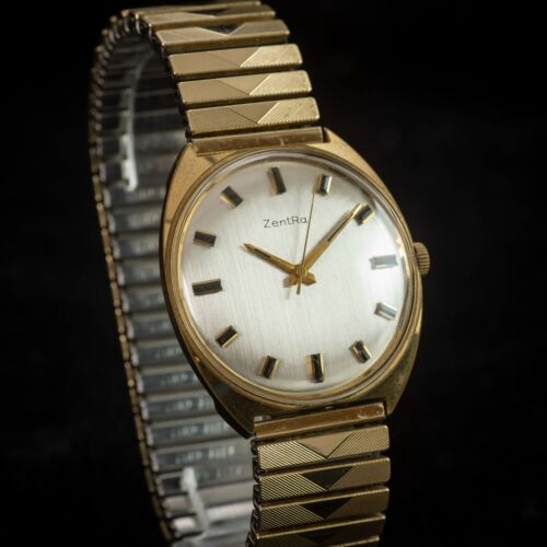 Zentra ETA 2391 mecánico cuerda manual vintage reloj para hombres - Imagen 1 de 11