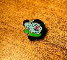 DISNEY IT'S A SMALL WORLD BLUE HIPPO TINY KINGDOM LR PIN DISNEYWORLD DISNEYLAND