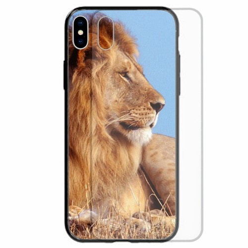 For Huawei Phone Series - Lion Theme Tempered Glass Back Cover Phone Cover #1 - Picture 13 of 13