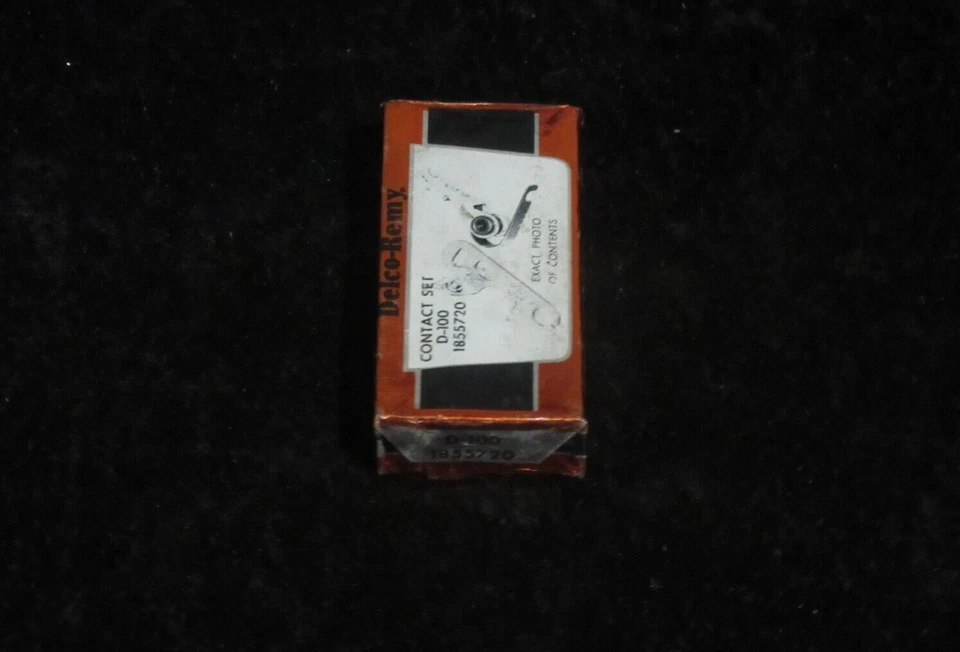 NOS 1939-1955 Chevrolet Packard Nash Delco-Remy Ignition Contact Point Set Foto 2 de 4