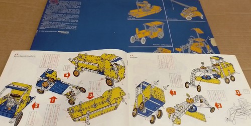 Meccano 5 - anni 70 - 415 pezzi di 70 tipologie - 100% completo - Photo 9/10
