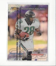 1999 Finest Football Prominent Figures Numbered Insert Singles - You Choose