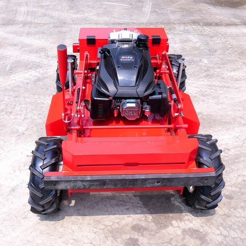 Grass Cutting Mower Four Wheel Drive Remote Control Lawn Mower Robot By grass-cutting-mower-four-wheel-drive-remote-control-lawn-mower-robot-by