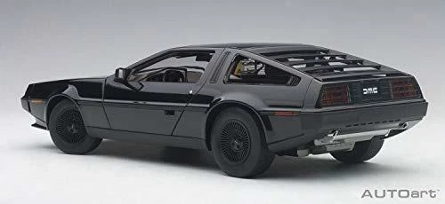 AUTOart 1/18 DeLorean DMC-12 Producto Acabado Negro Metálico de Japón 5280 Foto 3 de 4