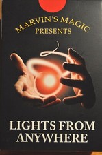 MARVIN'S MAGIC LIGHTS FROM ANYWHERE TRICK KIT CLASSIC LIGHT MAGIC - NEW/SEALED