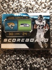 2018 Panini Score Leonard Fournette Scoreboard Insert Buccaneers RB
