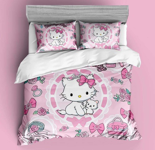 Hello Kitty Collection #2 Single/Double/Queen/King Bed Quilt Cover Set - Picture 5 of 19