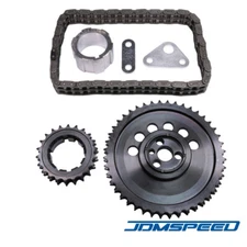 Billet 3-Bolt Roller Timing Chain Kit Set for Chevrolet Gen III LS Engines 24X 