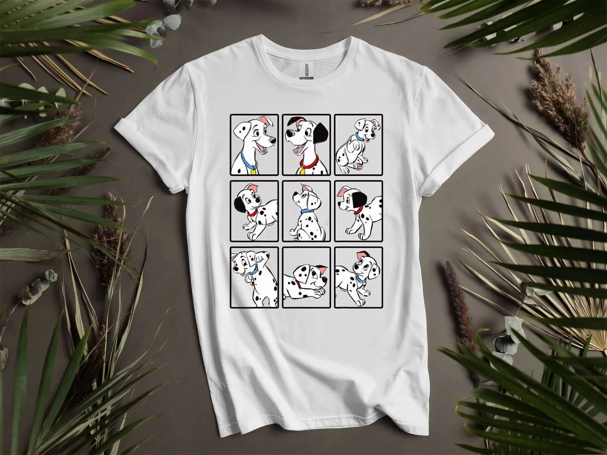 T-shirt Unisex 101 Dalmatiens Pongo - Gildan Softstyle, Coton, Fabrication UK