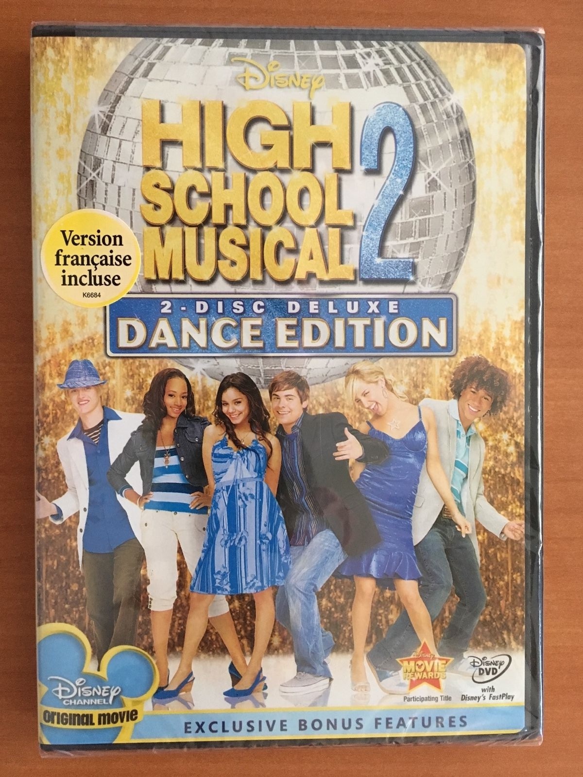 High School Musical 2 (DVD, 2008, 2Disc Set, Deluxe Dance Edition) New