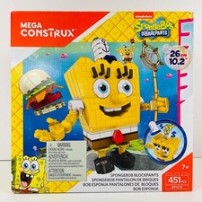 Mega Construx SpongeBob SquarePants Blockpants DPH70 NEW Sealed Mega Brands Inc.