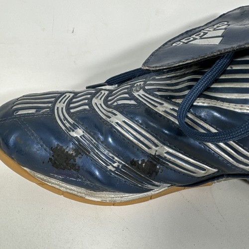 Adidas SPG 753001 TRX Turf Cleats Soccer Men’s 10.5 Silver & Blue Indoor Outdoor - Picture 5 of 20