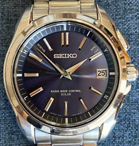 SEIKO Brightz Mens Watch Japanese Movement Elegant Design Business 