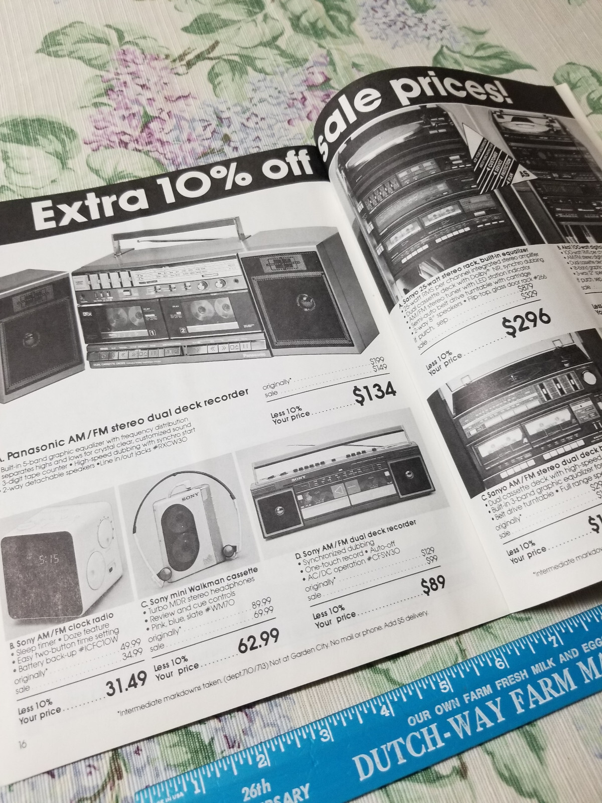 Vintage Summer 1986 A&S Abraham Straus Savers Brochure Mail Order Catalog