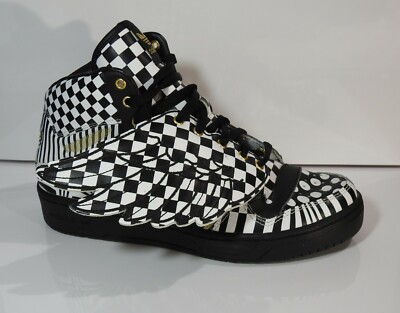 Adidas Jeremy Scott Hommes Sneakers JS Wings OPART Noir/Blanc G95768 42,5 | eBay