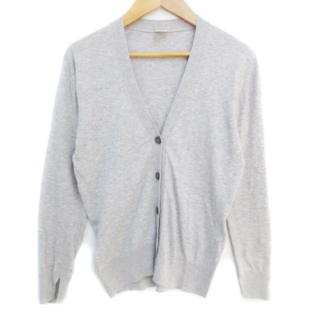 Ron Herman Knit Cardigan V Neck Thin Mid-Length XS Heather Ron Herman Knit Cardigan V Neck Thin Mid-Length XS Heather
